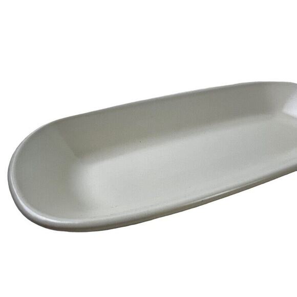 Pfaltzgraff Dishwasher Microwave Save Cream Stonewear Serving Dish Oval Bowl - Picture 7 of 16